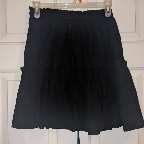 Amazon Skirts Drawstring Black Skirt Poshmark